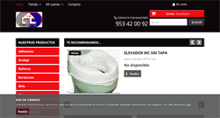 Desktop Screenshot of materialesgilabert.com